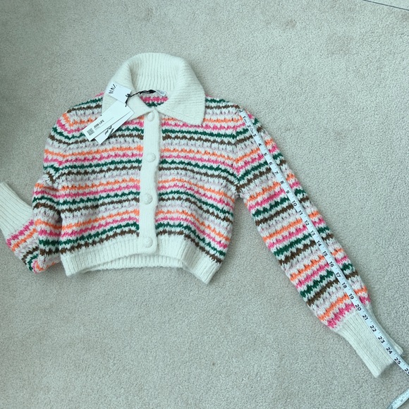 Zara strip knit cardigan - Picture 11 of 14